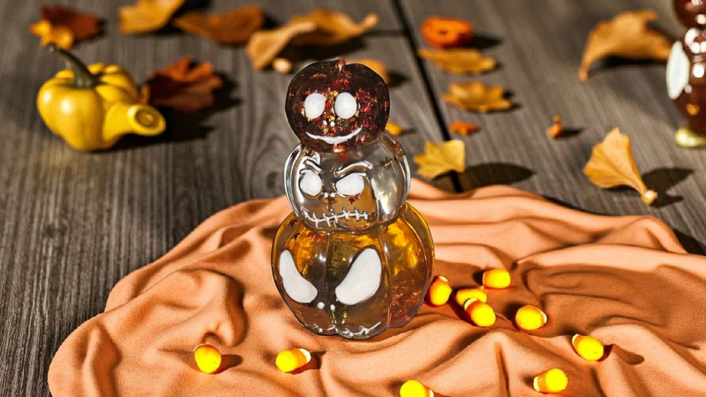 Resin Stacked Pumpkins