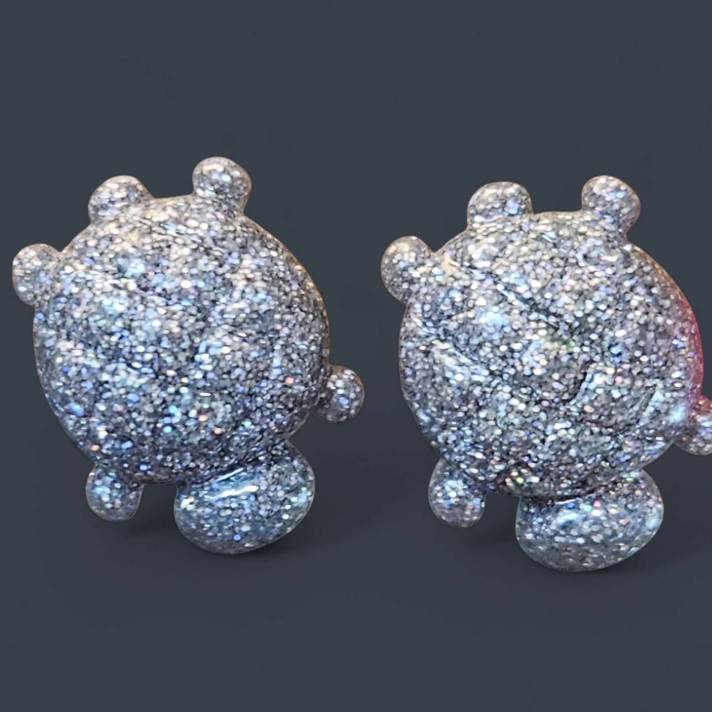 Resin Stud Turtle Earings