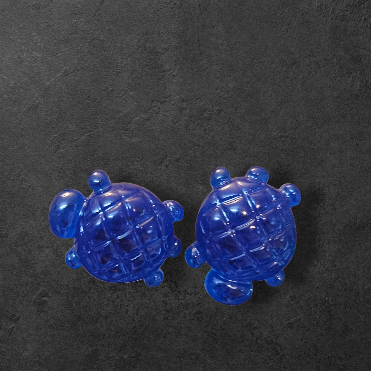 Resin Stud Turtle Earings
