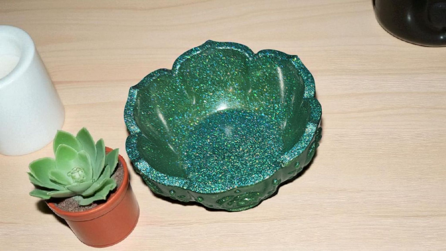 Flower rose bowl