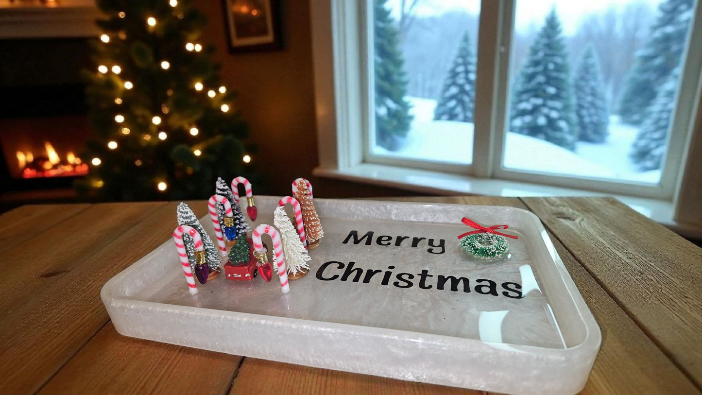 Christmas Decor Tray