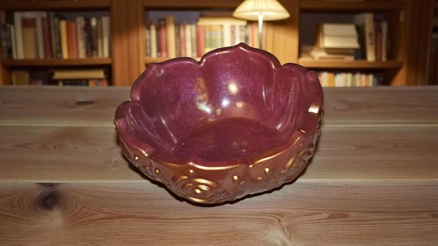 Flower rose bowl
