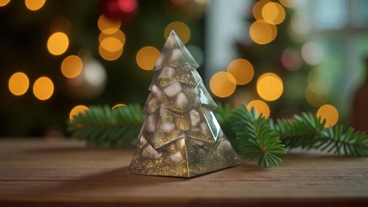 Resin Christmas Tree Decor