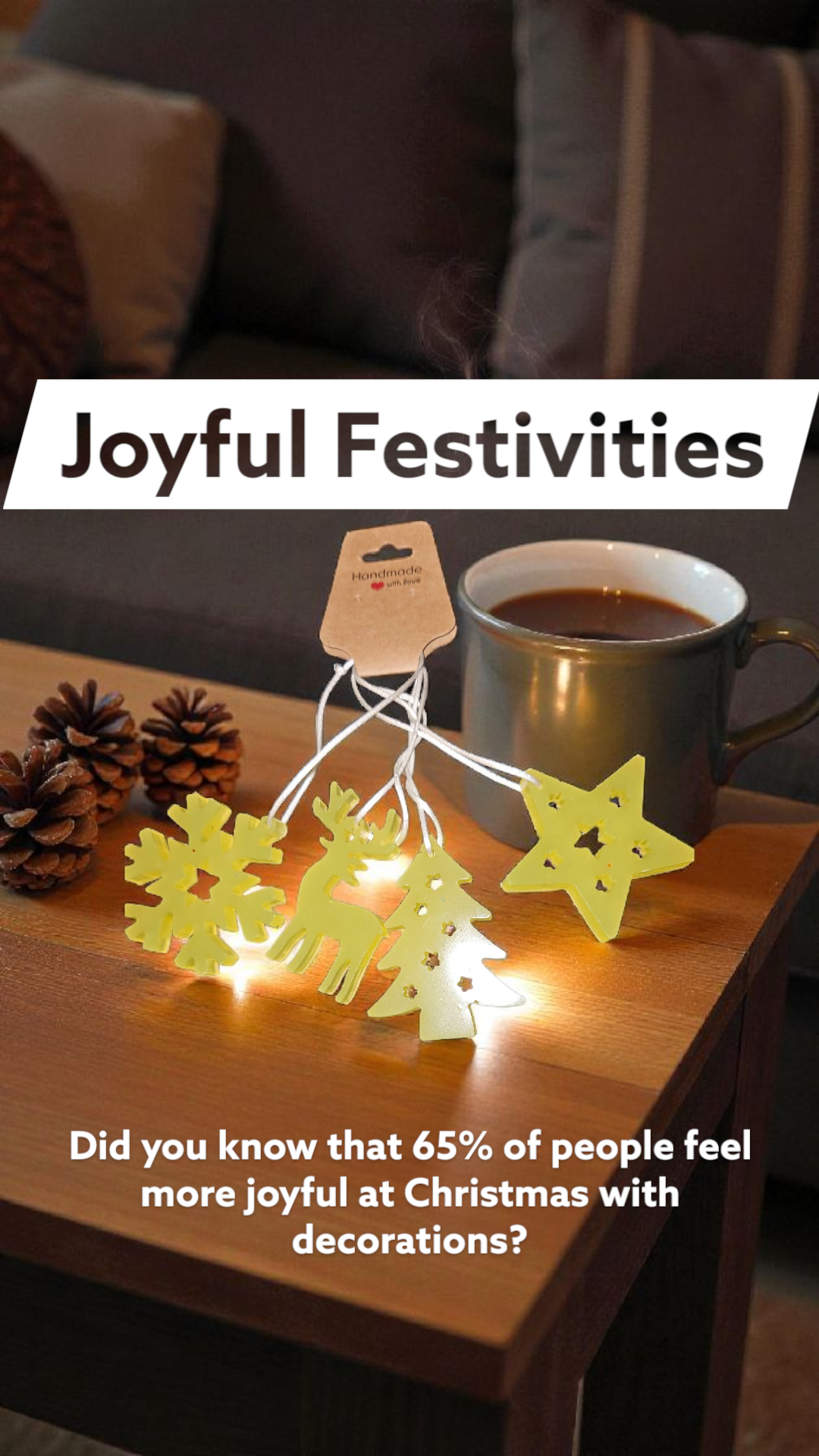 4 peice Christmas Ornaments